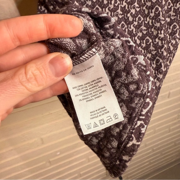 Maeve Gray and Black Tomcat Cat Print Sleeveless Blouse, Women’s Size Medium - Picture 8 of 10